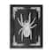 Stupell Industries Black & White Spider Framed Giclee Art